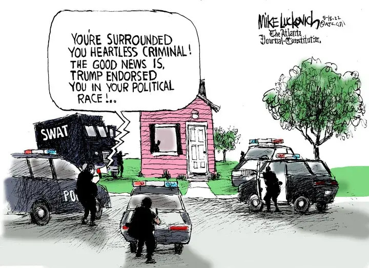 Mike Luckovich for May 15, 2022