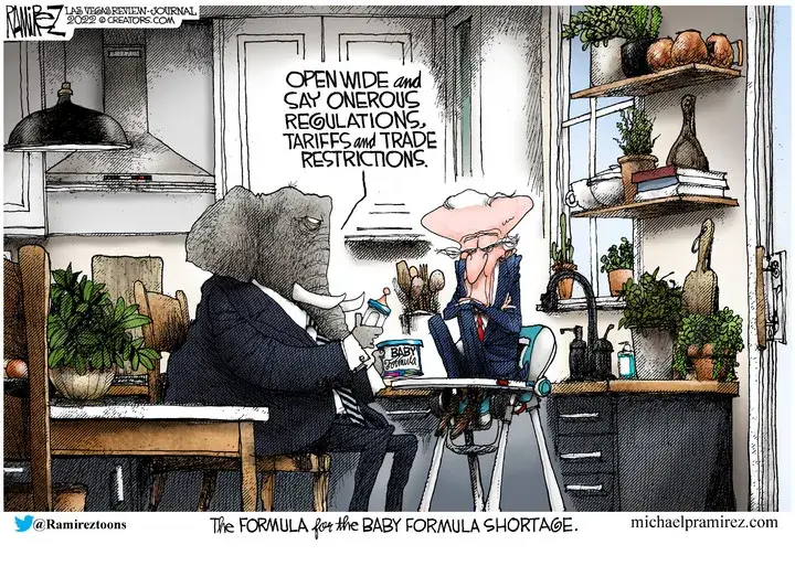 Michael Ramirez for May 15, 2022