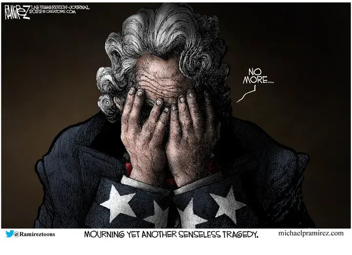Michael Ramirez for May 25, 2022