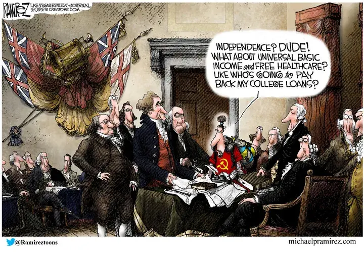 Michael Ramirez for Jul 04, 2022
