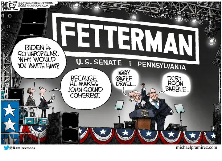 Michael Ramirez for Oct 24, 2022