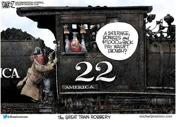 Michael Ramirez for Dec 01, 2022
