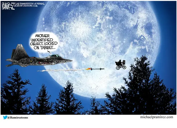 Michael Ramirez for Feb 16, 2023
