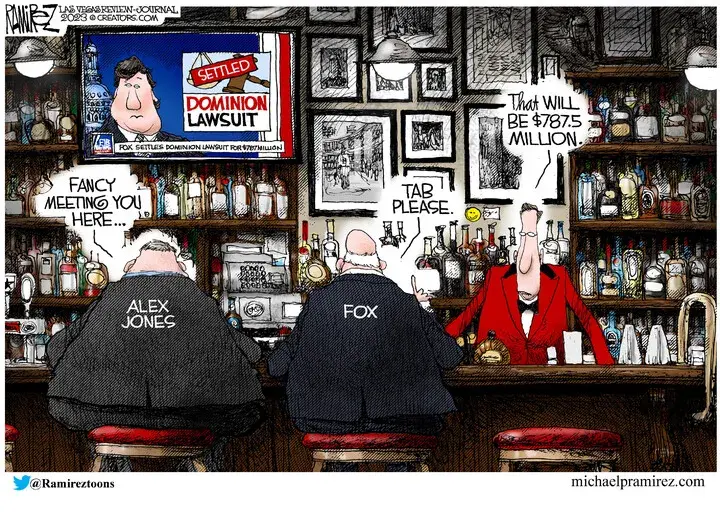 Michael Ramirez for Apr 19, 2023