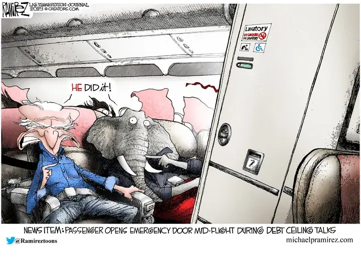 Michael Ramirez for May 28, 2023
