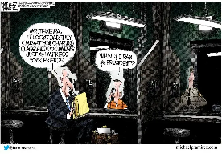Michael Ramirez for Jun 18, 2023