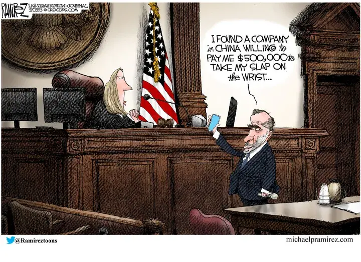 Michael Ramirez for Aug 01, 2023