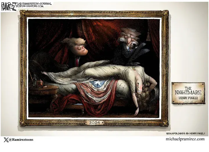 Michael Ramirez for Aug 14, 2023