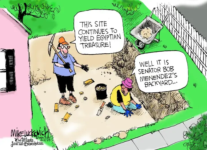 Mike Luckovich for Oct 15, 2023