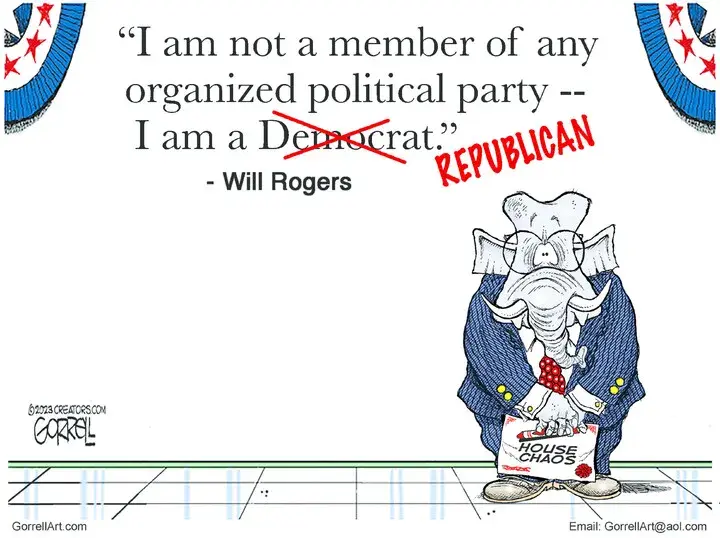 Bob Gorrell for Oct 17, 2023