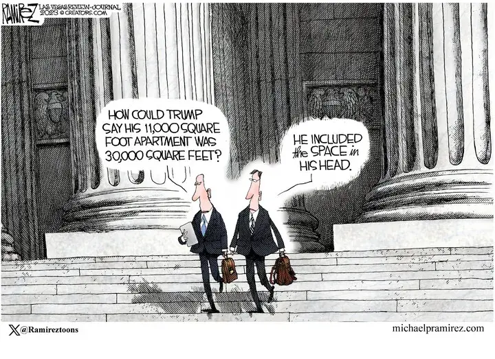 Michael Ramirez for Nov 08, 2023