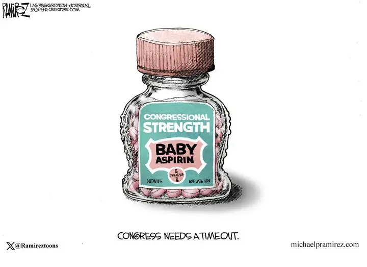 Michael Ramirez for Nov 16, 2023