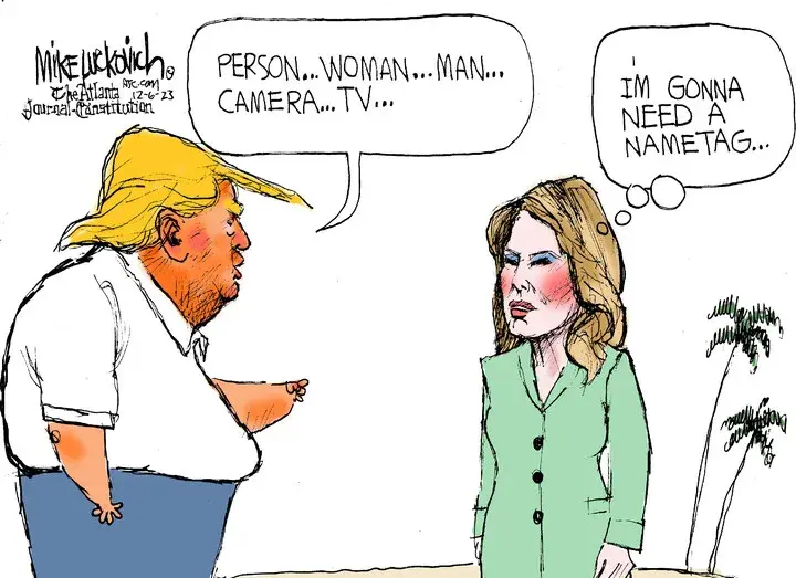 Mike Luckovich for Dec 06, 2023