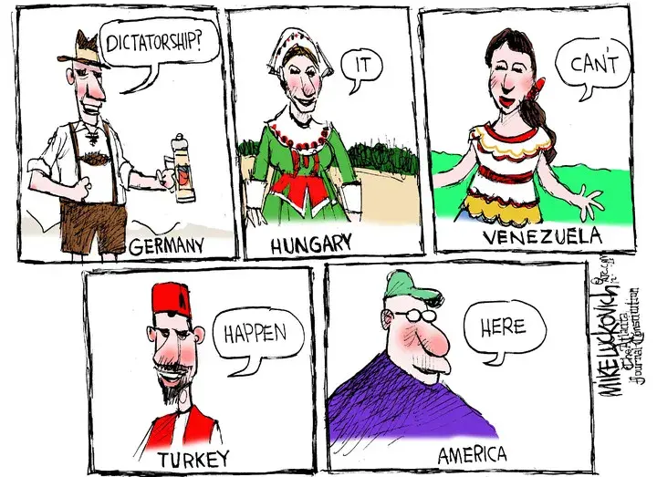 Mike Luckovich for Dec 15, 2023