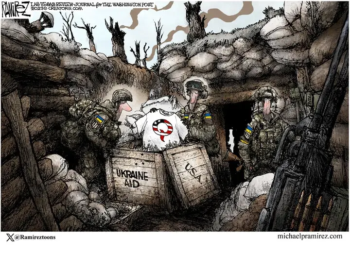 Michael Ramirez for Dec 16, 2023