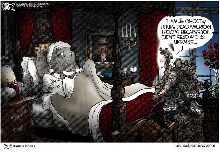Michael Ramirez for Dec 22, 2023