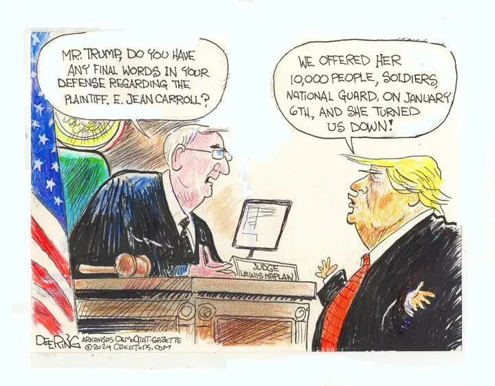 John Deering for Jan 26, 2024