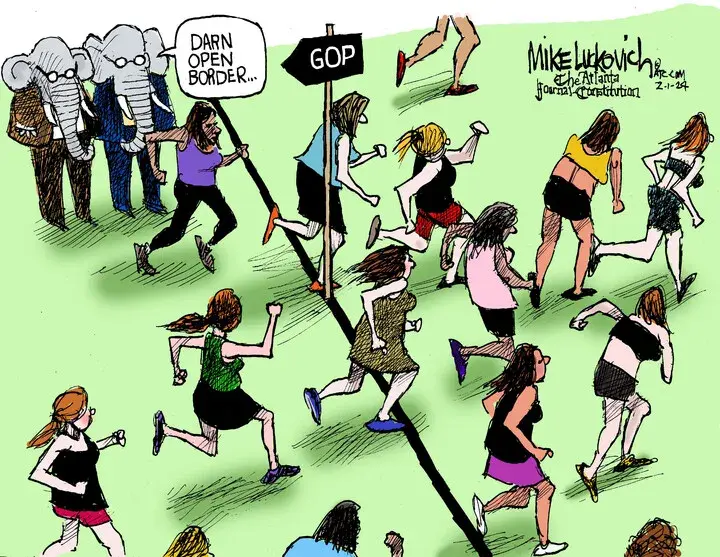 Mike Luckovich for Feb 01, 2024