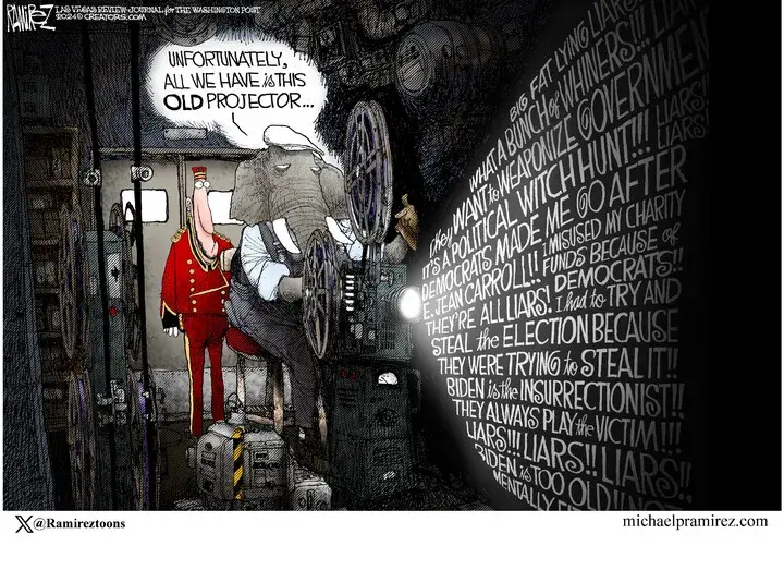 Michael Ramirez for Feb 13, 2024