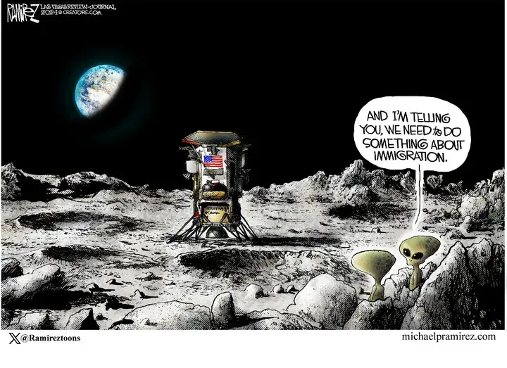 Michael Ramirez for Feb 25, 2024