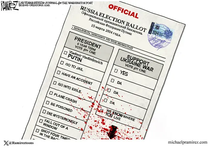 Michael Ramirez for Mar 23, 2024