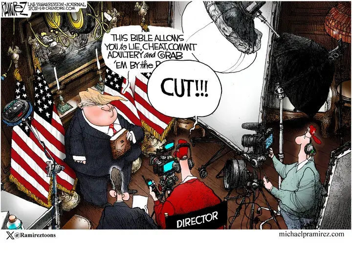 Michael Ramirez for Apr 01, 2024