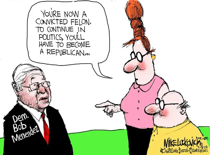 Mike Luckovich for Jul 18, 2024