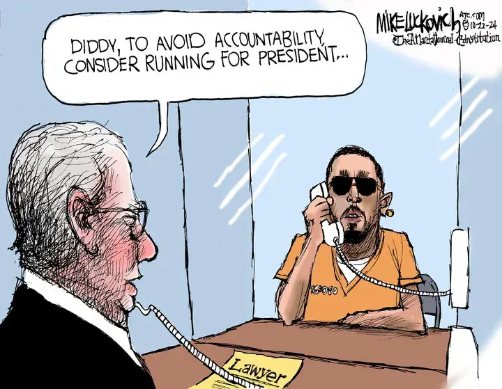 Mike Luckovich for Oct 22, 2024