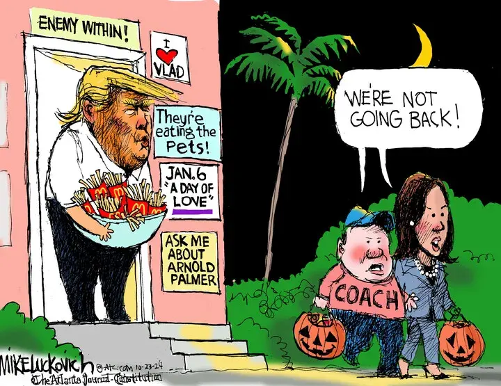 Mike Luckovich for Oct 23, 2024