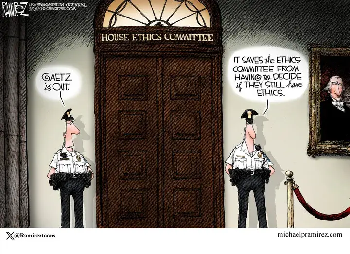 Michael Ramirez for Nov 24, 2024