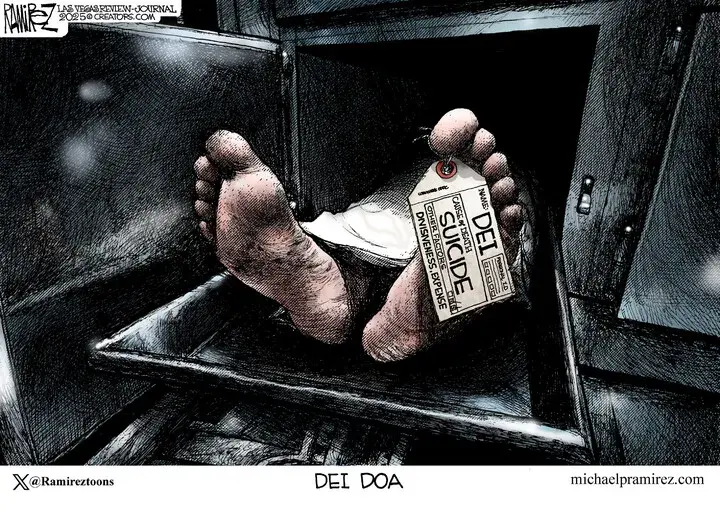 Michael Ramirez for Jan 26, 2025