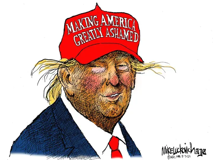 Mike Luckovich for Feb 07, 2025