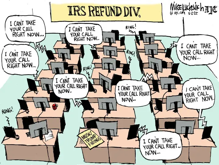 Mike Luckovich for Mar 02, 2025